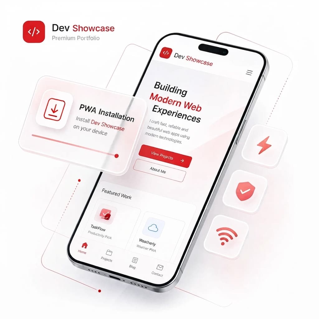 PWA Install & Cache Engine